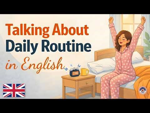 Talking About Daily Routine in English | Shadowing English Speaking Practice A1- A2 English Podcast