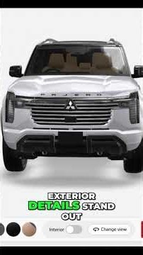 2027 Pajero Colors Which Will YOU Choose Bold New SUV!