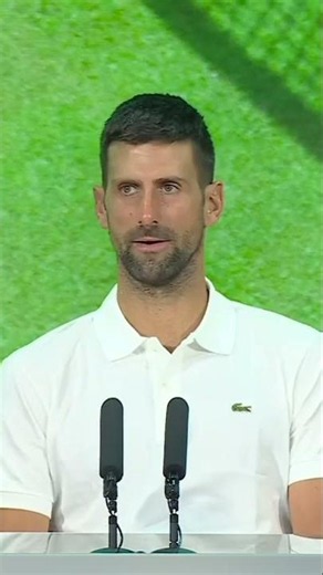 Novak Djokovic speaks on losing to Jannik Sinner at Wimbledon
