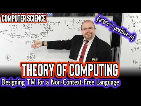 Designing a Turing Machine for a Non-Context-Free Language (Theory of Computing)
