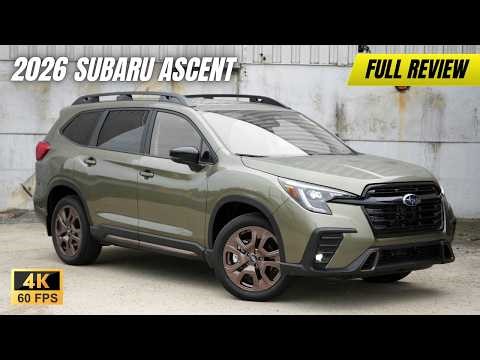 2026 Subaru Ascent Review | SEVERAL Changes for 2026!