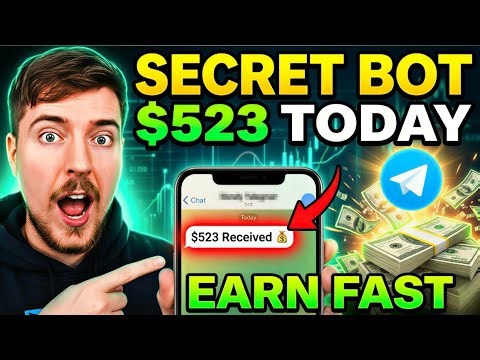 Secret Telegram Bot Hack USA | Earn $500+ Passive Income Online Fast