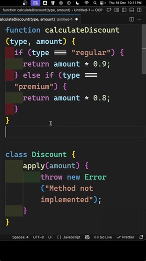 Why Your Code Breaks When Requirements Change | OCP Explained