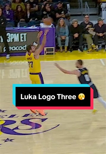 He made that look too easy 👏 #NBA #basketball #Lakers #LukaDoncic | luka doncic from the logo