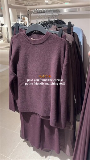Cute, comfy and petite friendly H&M set 😍 I’ve linked in my LTK ✨ #hm #handm #petite #matchingset #fyp @H&M