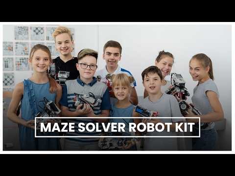 Maze Solver Robot Kit using Arduino Uno | DIY AI Robot Project for Students