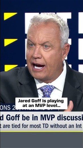 Jared Goff in the play action = 🍿