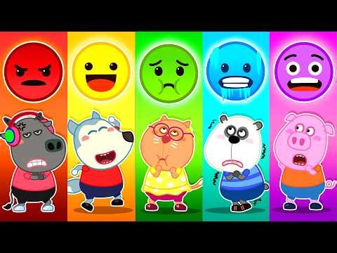 🔴 LIVE: Wolfoo, How Do You Feel? - Stories for Kids About Emojis | Cartoon for Kids | Wolfoo Channel