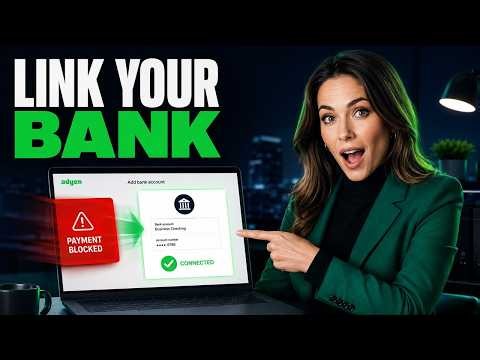 How to add a bank account to Adyen