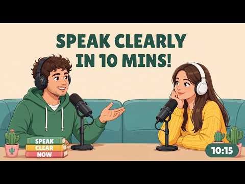 How to Speak English Clearly | 10-Minute Daily Pronunciation Routine