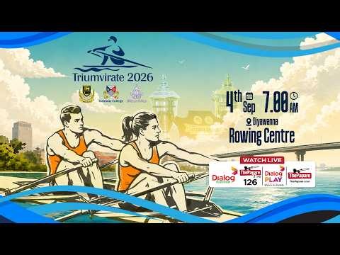 Triumvirate 2026 Regatta – Diyawanna Rowing Centre | Morning Session
