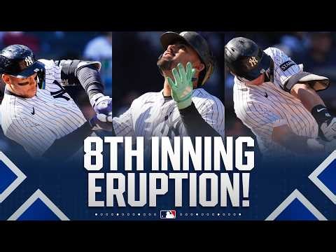 Yankees BREAK IT OPEN with a 7-RUN 8TH INNING! 😤😲 (Ft. Domínguez, Goldschmidt, Judge, and more!)