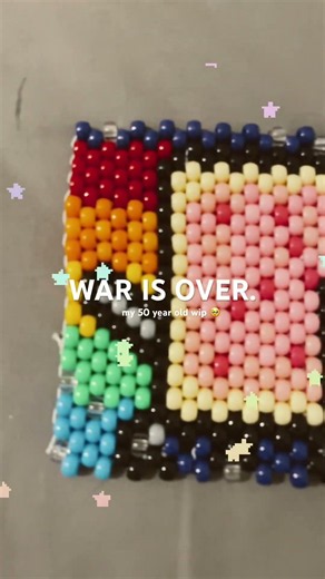 WARR IS OVERRR | #kandi #kandikid #nyancat #fyp #wip #finallydone