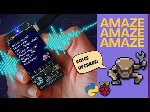 I Gave "Rocky" from Project Hail Mary a Voice using a Local Piper TTS Model on Raspberry Pi