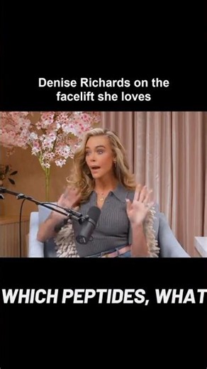 Denise Richards got a facelift and told the whole world about it in All@thejennymccarthywahlbergshow