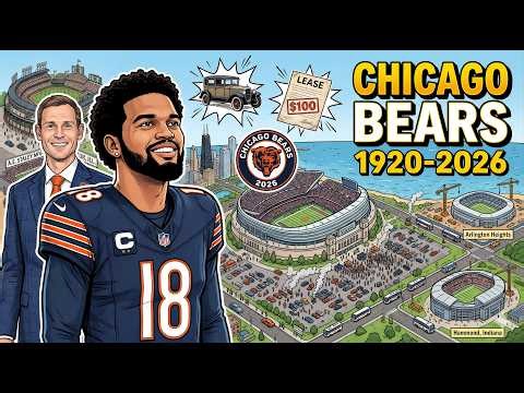 The ENTIRE History of Chicago Bears in 20 Minutes - NFL Teams History