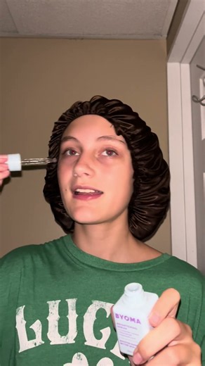 GRWM for bed 🛌☕️ #teen #skincare #grwm #fyp #routine