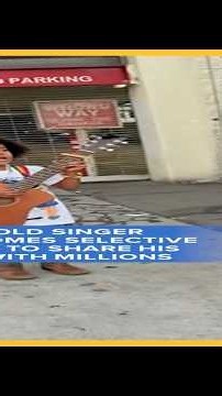 7-year-old singer wins hearts on the street, social media