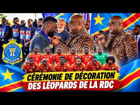 🔴🔥DIRECT - KINSHASA : CEREMONIE DE DECORATION DES LEOPARDS DE LA RDC