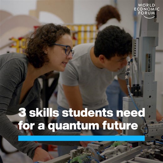 To grab a slice of the $2 trillion quantum economy, you need at least a PhD in #physics. Right? Wrong, says Celia Merzbacher, Executive Director of the Quantum Economic Development Consortium. The growing world of quantum offers opportunities to people in many industries, from trained engineers to those with the soft skills that help start-ups flourish. #Quantum technologies are set to transform our lives, as well as the global economy. This World Economic Forum report offers guidance to busines