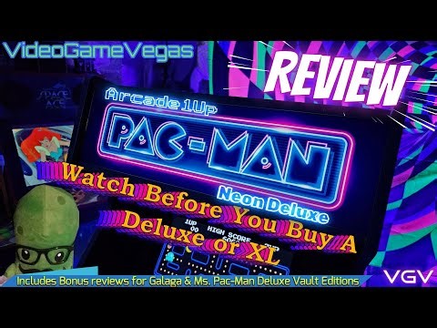 Review - Arcade1Up Pac Man Neon Deluxe (Watch This Before You Buy A Deluxe Or XL)