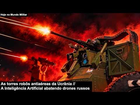 As torres robôs antiaéreas da Ucrânia – A Inteligência Artificial abatendo drones russos