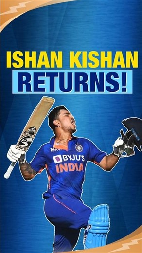 Ishan Kishan returns! 💯 #India #WorldCup #TeamIndia #T20WC