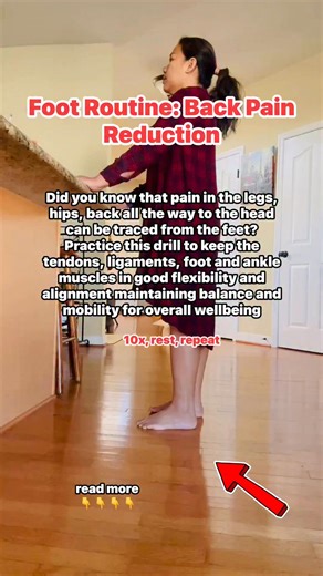 SENIORS MUST KNOW. ❇️How Foot Problems Affect Your Back. ✅Gait & Posture: When your feet hurt or aren't stable, you instinctively change how you walk or stand to reduce discomfort, creating misalignment. ✅Shock Absorption: Poorly functioning feet (like high arches that don't absorb shock) transfer impact from walking/running up to your lower back. ❇️Body Alignment: Foot problems can cause inward rolling (pronation), pelvic tilts, or uneven hips, stressing the lumbar spine. ❇️Muscle Compensation: