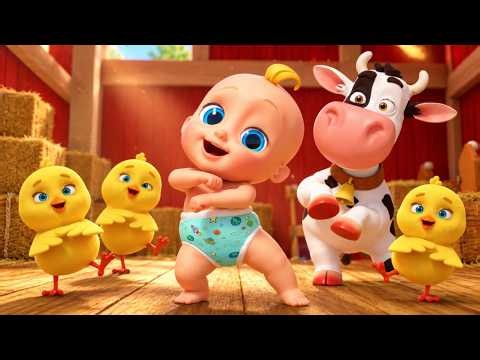 Vaca Lola Baila A Ram Sam Sam + Los Pollitos | Canciones Infantiles - Animales de la granja