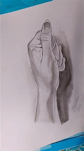 Hand Drawing Magic ✋✨ #Shorts