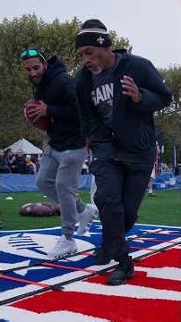 Saints bring Flag Football to NFL Experience in Paris #shorts #nfl