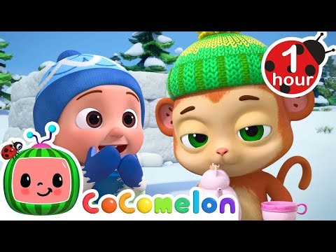Tea with the Snowman ☃️ | CoComelon Holiday Songs | Animals Christmas Singalong