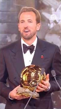 A MOMENT FOR THE HISTORY BOOKS 🥹✨🏆 #Kane #ballondor