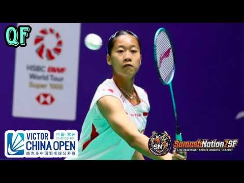 🔴Live. QF - PUTRI KW (INA) vs (JPN) Tomoka MIYAZAKI - VICTOR China Open 2026 - Live Reactions🏸