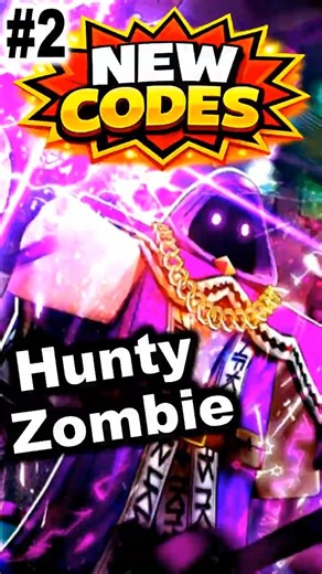 *NEW* CODES FOR HUNTY ZOMBIE ROBLOX IN APRIL 2026! #2