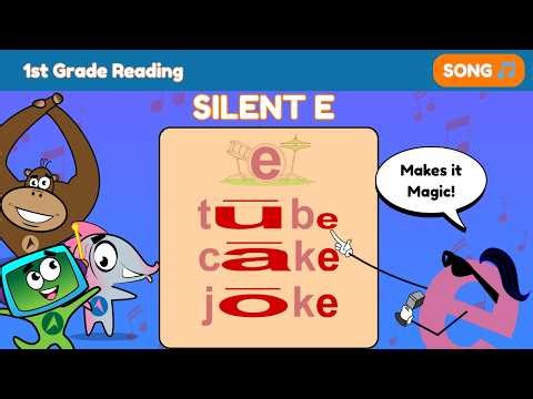 Silent E Song 🎶 | Long Vowel Sounds Made Easy (Magic E)
