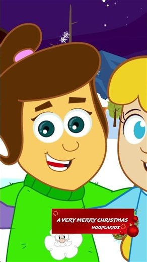 HooplaKidz A Very Merry Christmas Song Available on Spotify #shorts #christmas #hooplakidz
