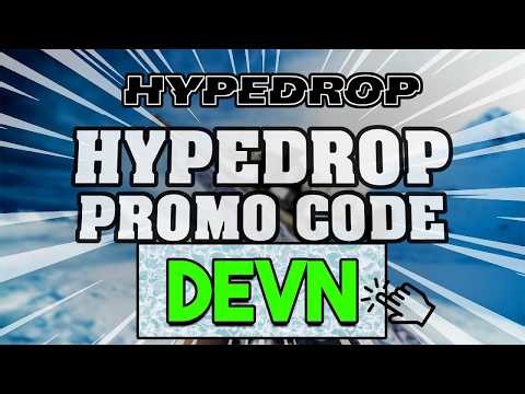 HYPEDROP PROMO CODE 2026! 🎁 USE CODE: 'DEVN' 🎁