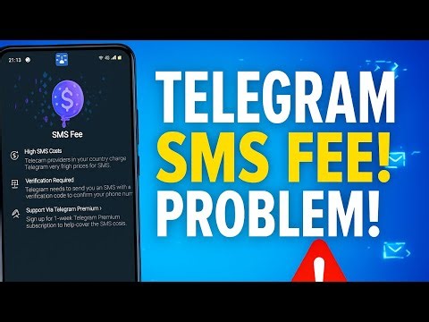 Telegram SMS Fee Problem Explained & Fixed!