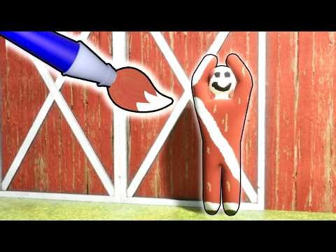 Painting Camouflage to Hide from my Friends in this NEW Game!