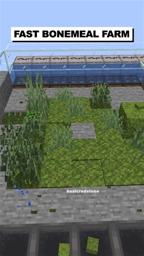 Fast Bonemeal Farm for Donut SMP and Vanilla! #shorts