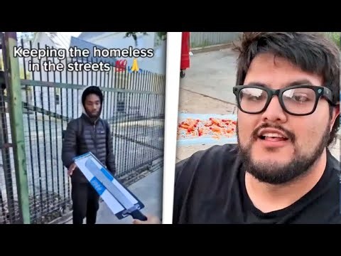 TIKTOKER REGALA MACHETES A HOMELESS EN ESTADOS UNIDOS Y DESATA LA LOCURA