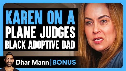 Karen on a plane judges Black adoptive dad