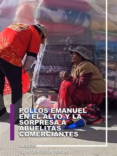 Solidaridad en Navidad: Abuelita y su Canasta de Ayuda