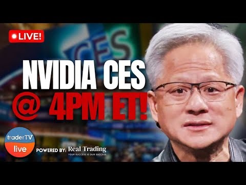 TRUMP SEIZES OIL🚨 $CVX Ripping while $NVDA Preps for CES @4PM ET | LIVE Jan 5