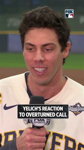 Christian Yelich on the crazy ending to Game 1 #BREWERS #MLB #PLAYOFFS #WORLDSERIES #RAYS
