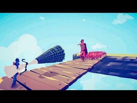 Every God vs HOPLITE GIANT & 100x Hoplite - Totally Accurate Battle Simulator TABS