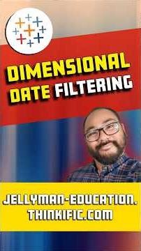 How Dimensional Filtering Works in Tableau (Beginner Guide) #tableau #dataviz #analytics