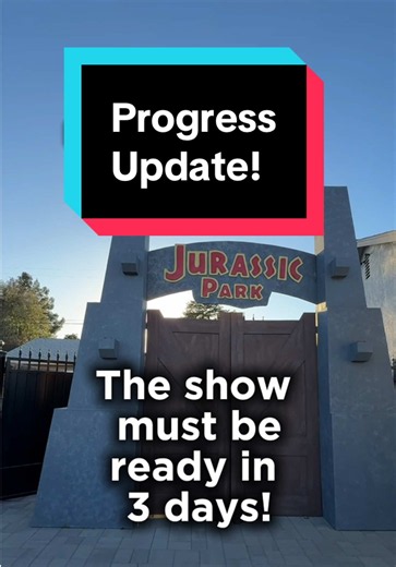 DIY Jurassic Park Halloween Show: Final Progress Update!