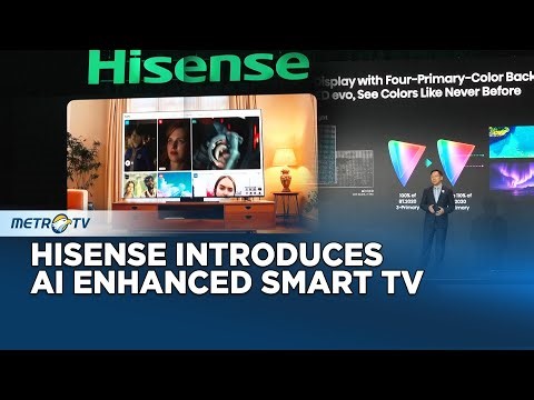 Hisense Unveils AI Powered Smart TV at CES 2026